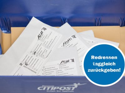 redress-zurueck 1000x666 | NWZ Logistik Redressen taggleich zurückgeben