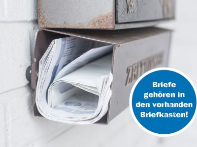 zustellung 1000x666 | NWZ Logistik Briefe gehören in den vorhandenen Briefkasten